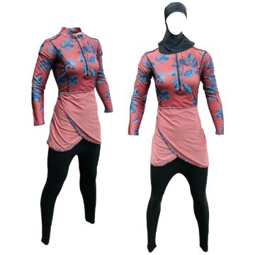 Burkini - Mink/Blue/Grey