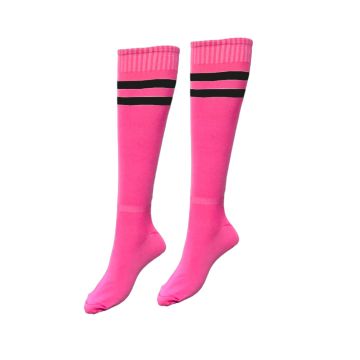 Basic Unisex Sports Socks Pack of 14 - Pink/Black