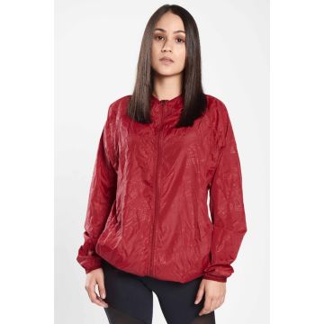 Flash Forward Windbreaker - Maroon 