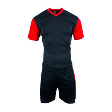 Holland Football Kit of 14 - Black/Red
