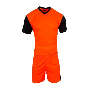 Holland Football Kit Pack of 14 - Neon Orange/Black