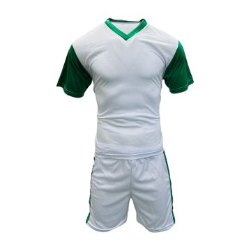 Holland Football Kit Pack of 14 - White/Emerald