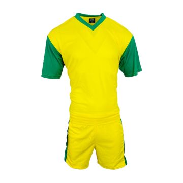 Holland Football Kit Pack of 14 - Yellow/Emerald