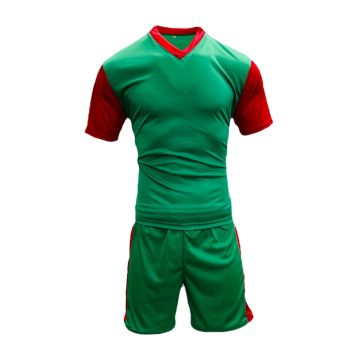 Holland Football Kit of 14 - Emerald/Red