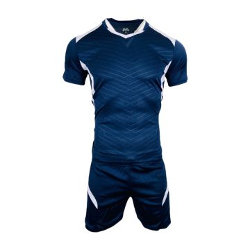 Chile Mens Football Kit Pack of 14 - Navy/White
