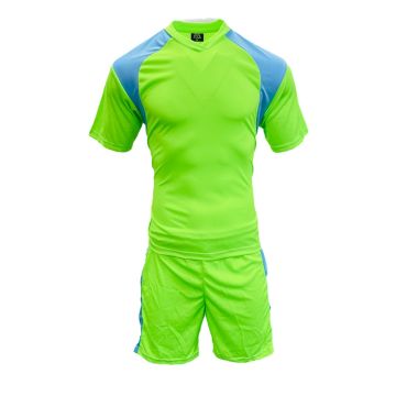 Liverpool Football Kit Pack of 14 - Neon Green/Sky