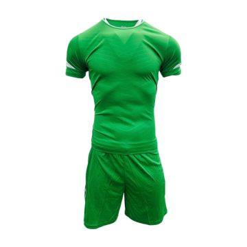 Spain Mens Football Kit Pack of 14 - Emerald/White