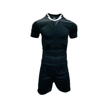 Iceland Football Kit - Black/White