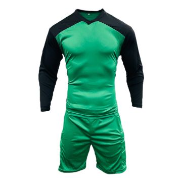Euro Padded Goalkeepers Kit - Emerald/Black