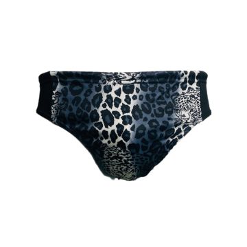 Ingwe Print Sublimated Brief Set of 12 - Black