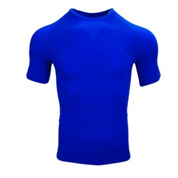 Compression Training Short Sleeve Top - Royal