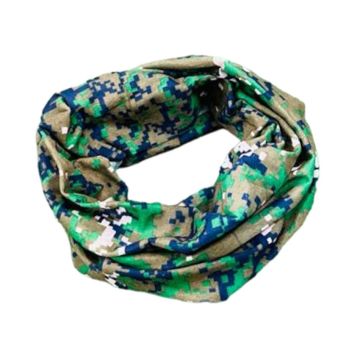 Neck Gaiter/ Multi-Purpose Headband - Camo Green