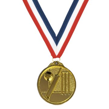 Premiership Gold Cricket Medal