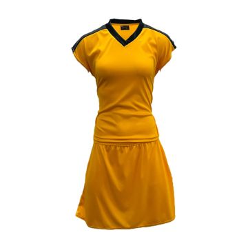 Attack Netball Kit Pack of 10 - Gold/Black