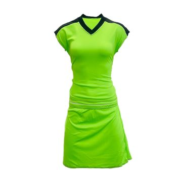 Attack Netball Kit Pack of 10 - Neon Green/Black
