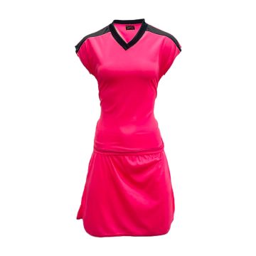 Attack Netball Kit Pack of 10 - Pink/Black