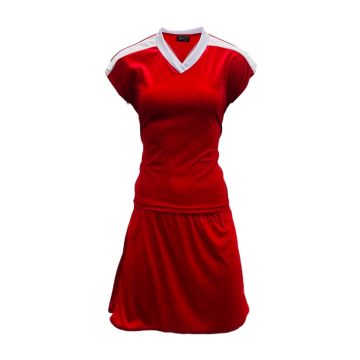 Attack Netball Kit Pack of 10 - Red/White