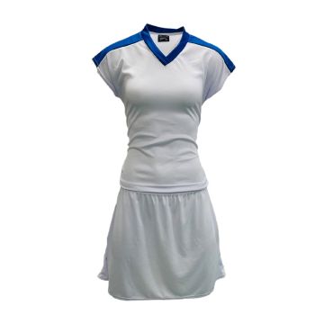 Attack Netball Kit Pack of 10 - White/Royal