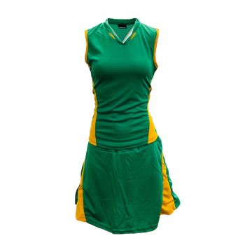 Dragon Netball Kit Pack of 10 - Emerald/Gold