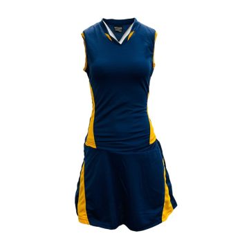Dragon Netball Kit Pack of 10 - Navy/Gold