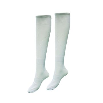 Plain Mesh Unisex Sports Socks Pack of 14 - White