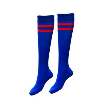 Basic Unisex Sports Socks Pack of 14 - Royal/Red