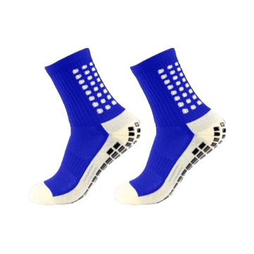Short Grip Socks Pack of 12 - Royal/White