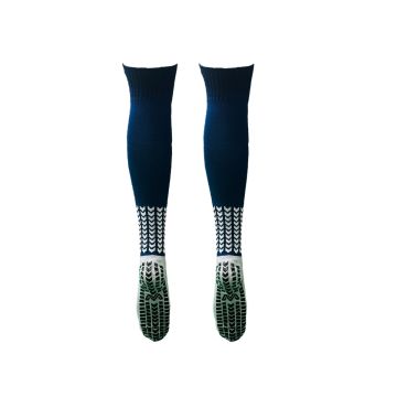 Sports Grip Knee High Socks Senior Pack Of 14 - Navy/White