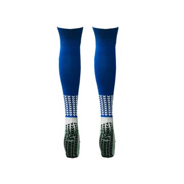 Sports Grip Knee High Socks Senior Pack Of 14 - Royal/White
