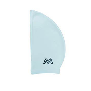 Unisex Classic Silicone Swim Cap - Silver