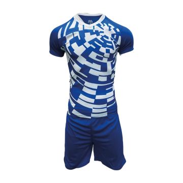 Sublimated Mens Football Kit Pack of 14 - Royal/White