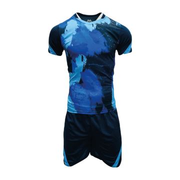 Sublimated Mens Football Kit Pack of 14 - Navy/Sky