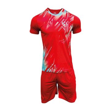 Sublimated Mens Football Kit Pack of 14 - Red/Sky