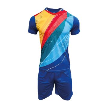 Sublimated Mens Football Kit Pack of 14 - Royal/Sky/Yellow/Red