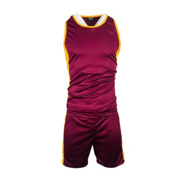 United Volleyball Kit Pack of 10 - Maroon/Gold