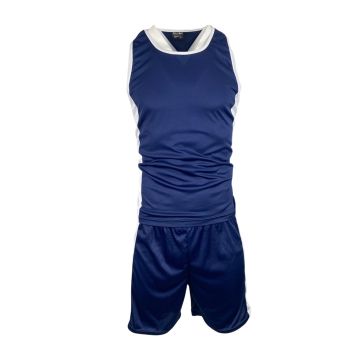 United Volleyball Kit Pack of 10 - Navy/White