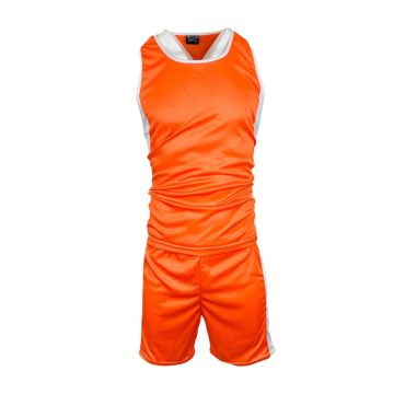 United Volleyball Kit Pack of 10 - Orange/White 