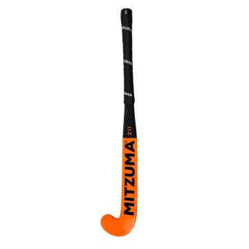 Z11 Wooden Fibreglass & Kevlar Coated Hockey Stick - Orange