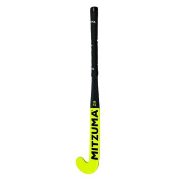 Z9 Wooden Painted Head Fibreglass Coated Hockey Stick - Yellow